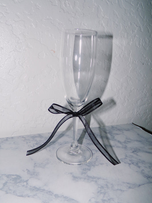 Bow Champagne Glass