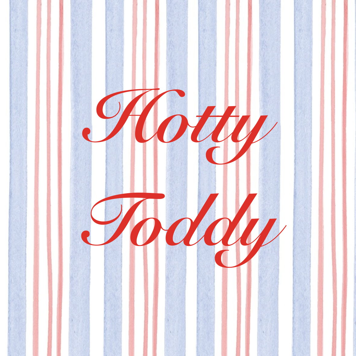 Hotty Toddy Stripes Button