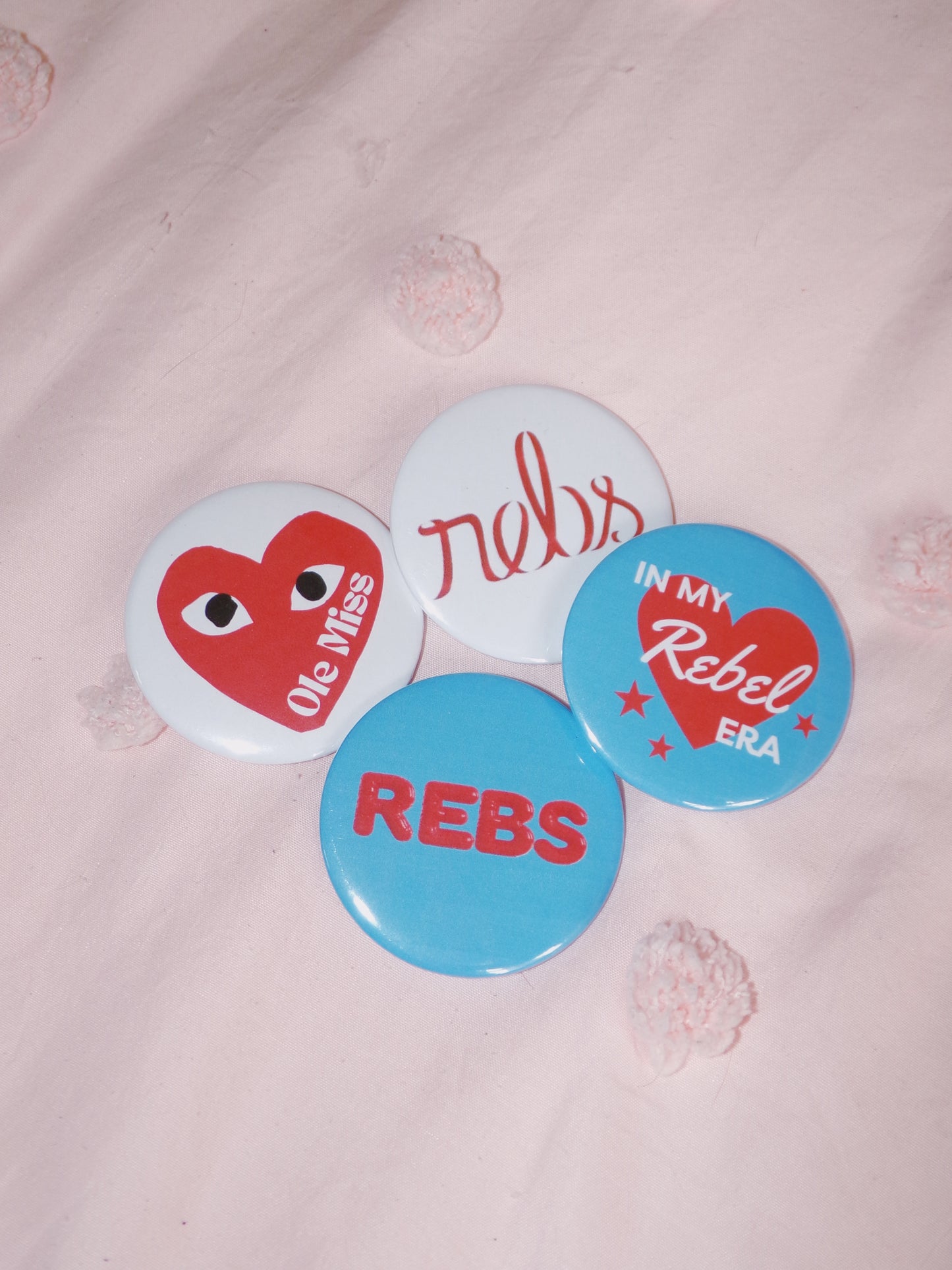 Balloon Letters Button