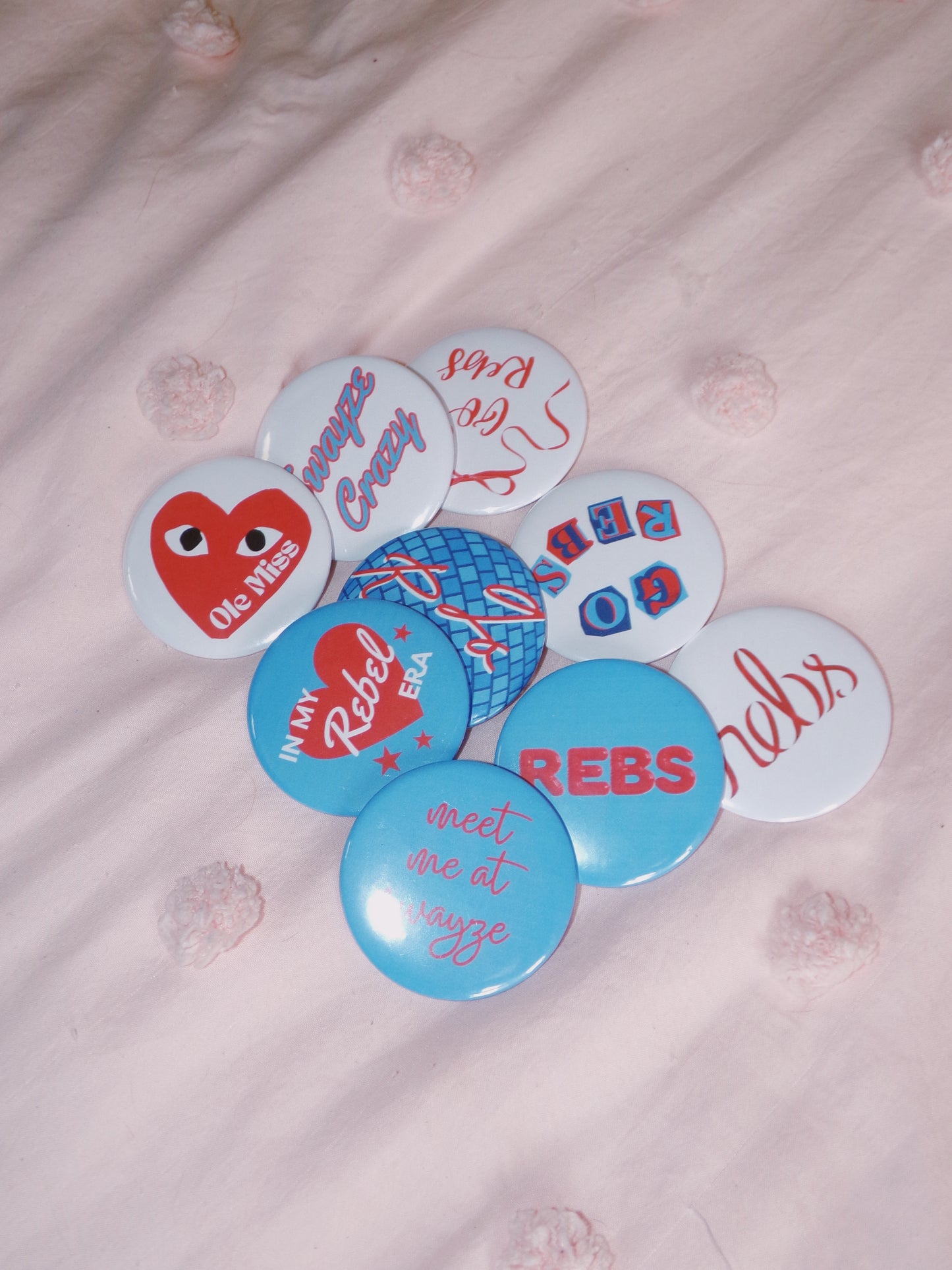 Balloon Letters Button