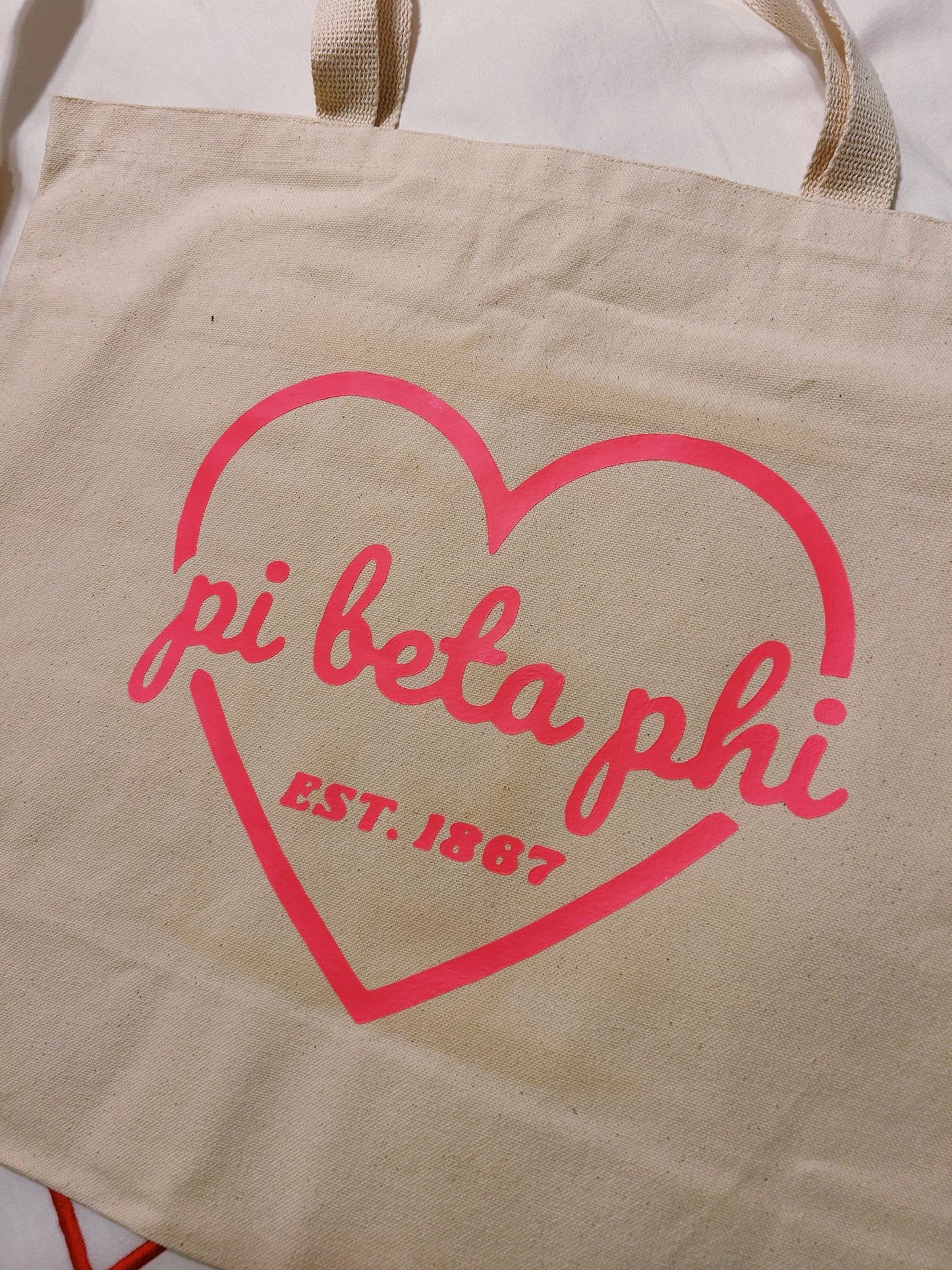 Sorority Canvas Bag