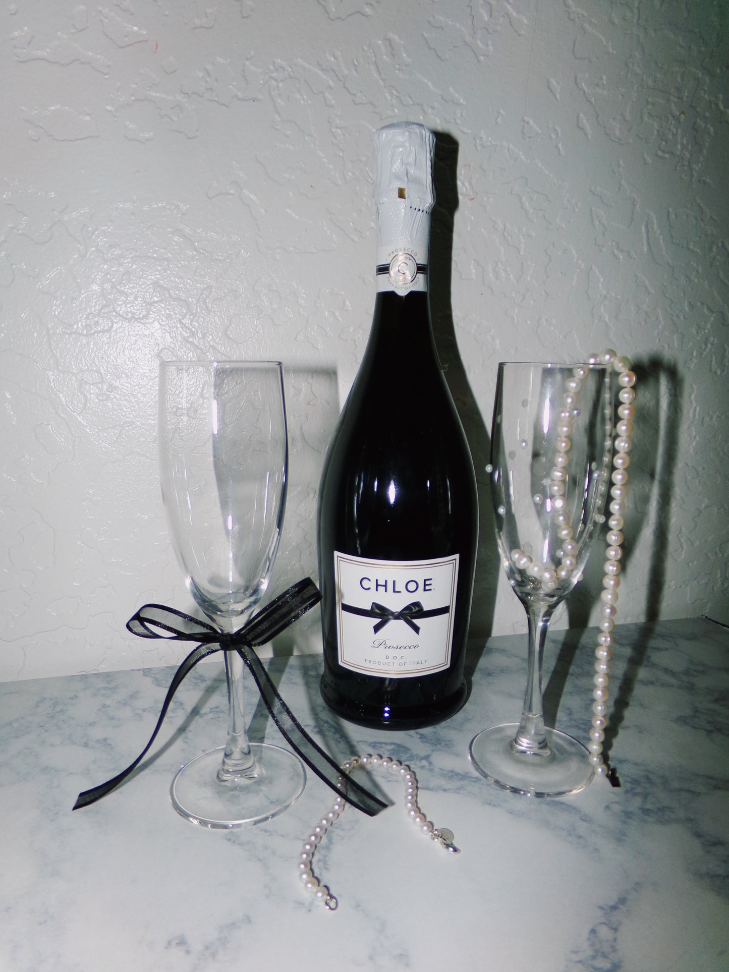 Bow Champagne Glass