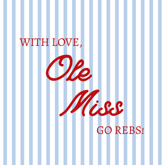 With Love, Stripe Button