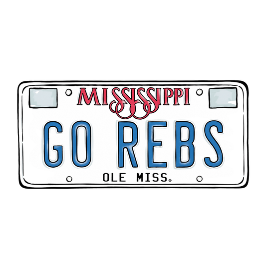 License Plate Button