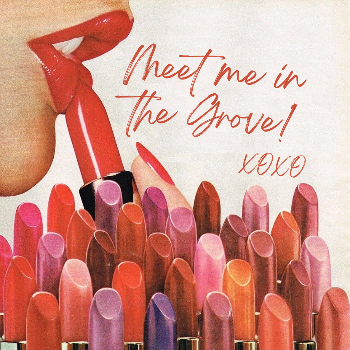 Meet Me in the Grove LipStick Button