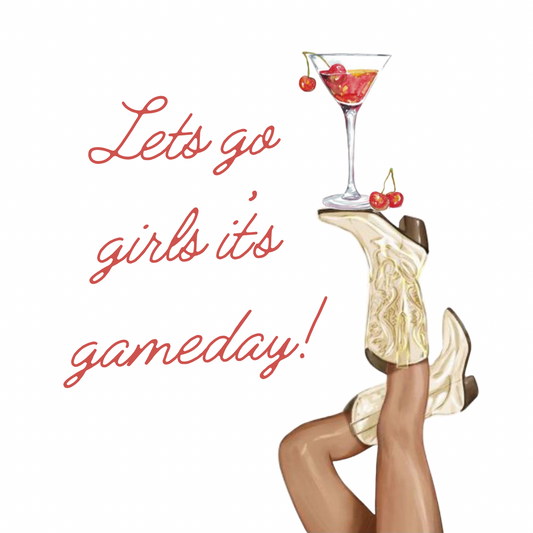 Let Go Girls Boot Button
