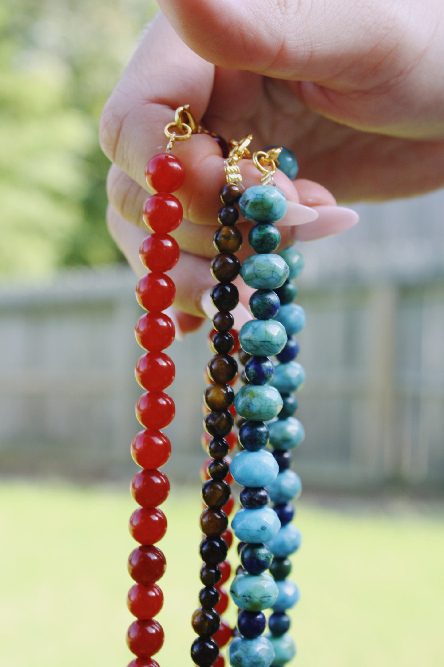 Brown Beaded Necklace