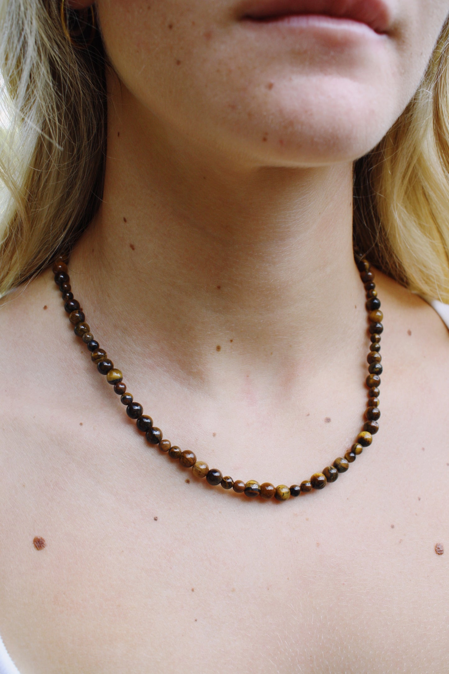Brown Beaded Necklace