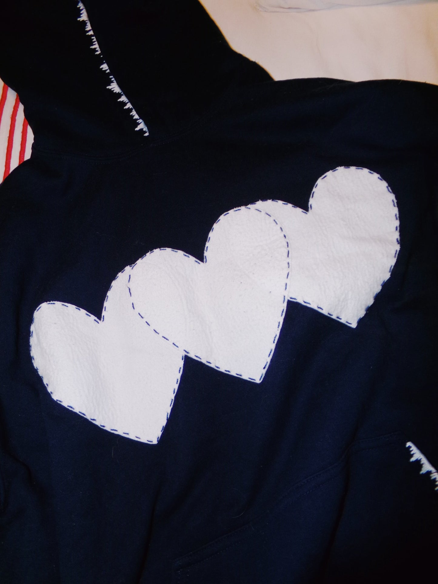 Stitched Heart Hoodie