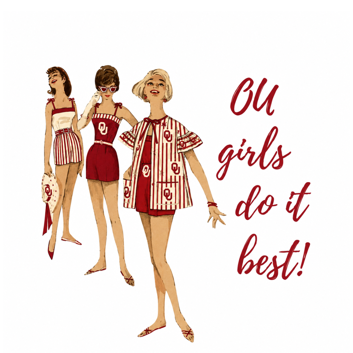 Girls Do it Best Button