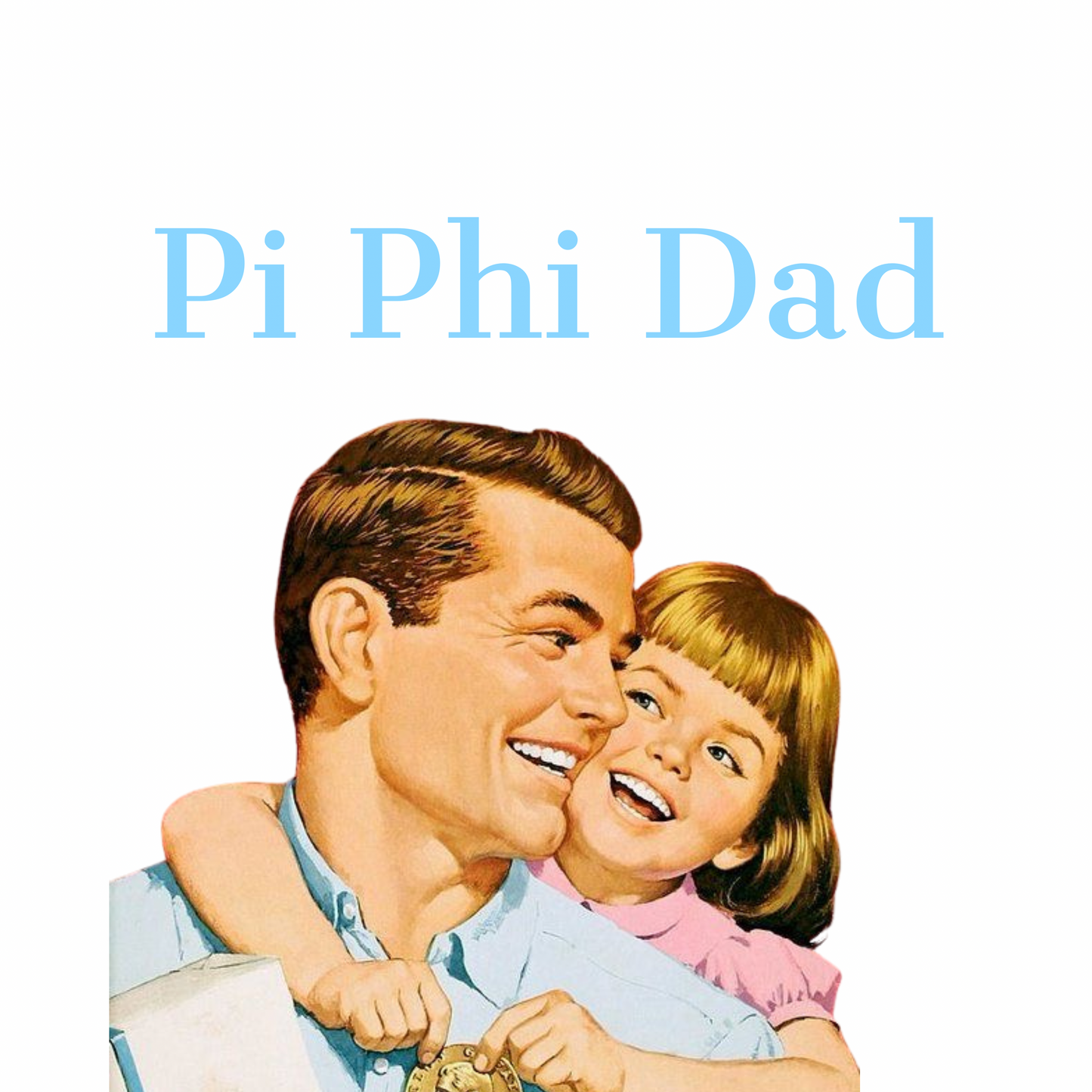 Vintage Sorority Dad Button