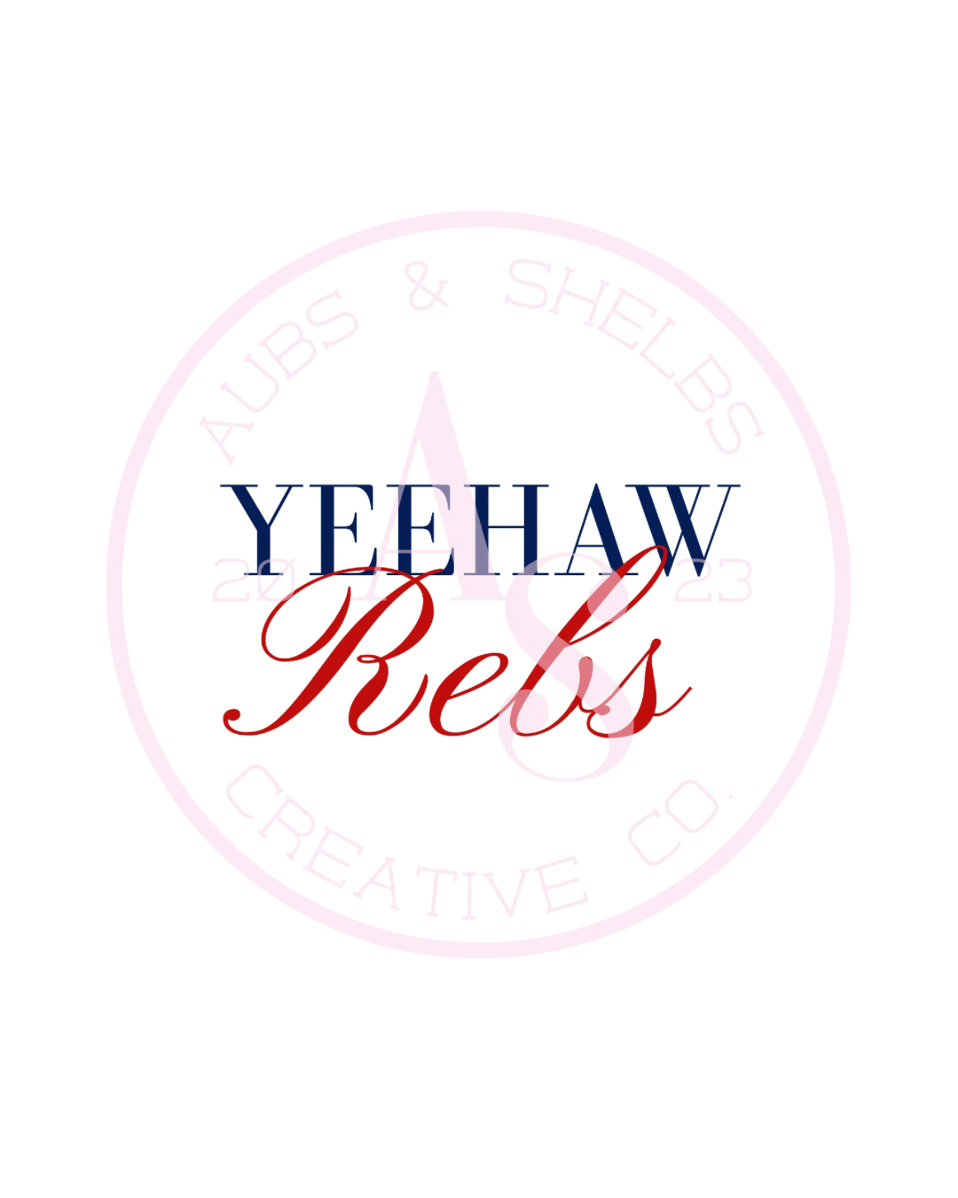 Yeehaw Mascot Button
