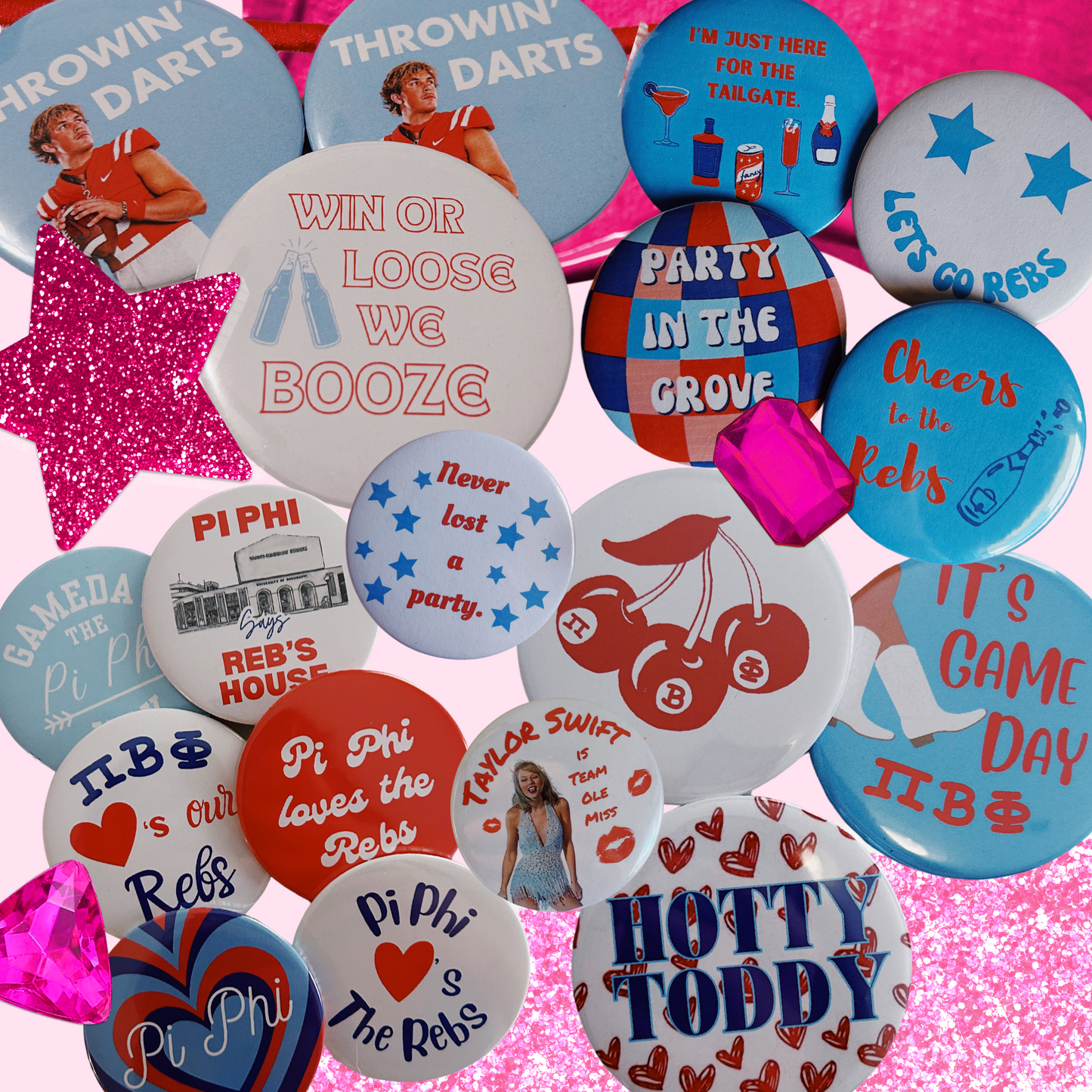 Custom Buttons – Aubs and Shelbs Creative Co.